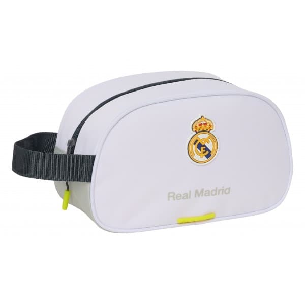 Real Madrid wash bag large - white-one-size