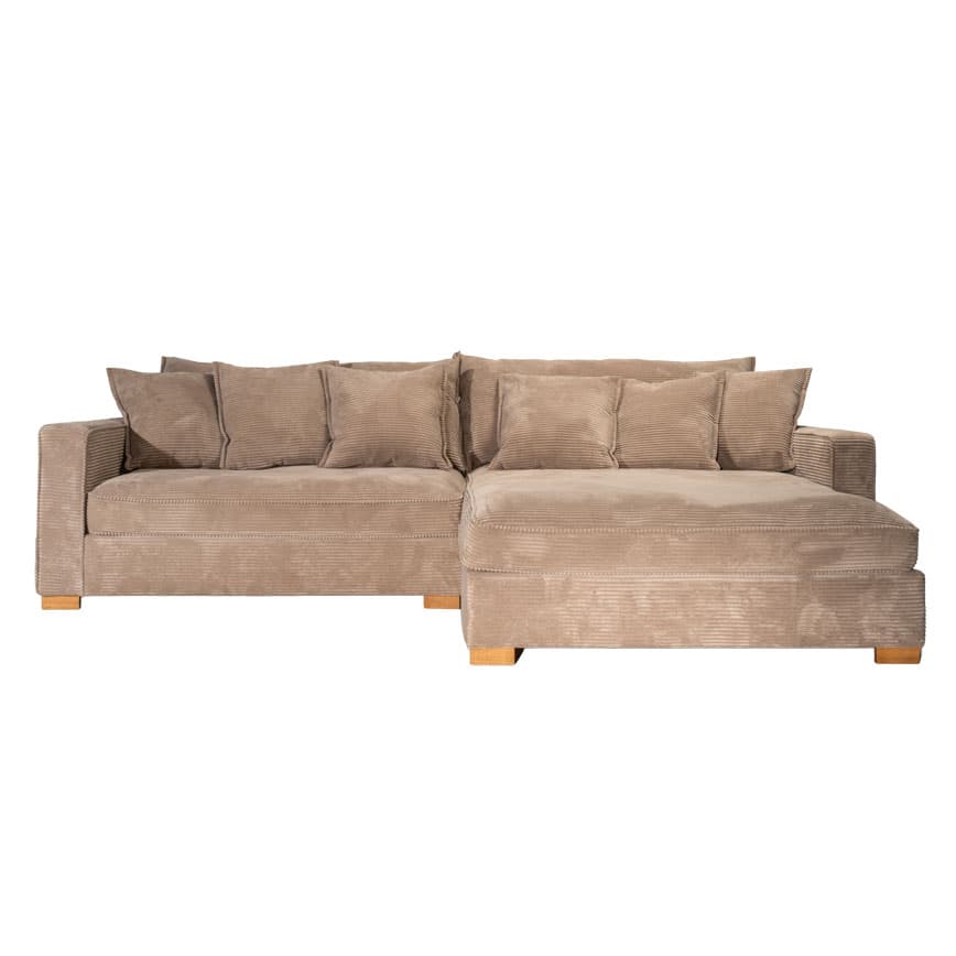 Rossi sofa  chaiselong til højre.   Arm B+1240+D1240+arm B   zoom 3 mink gr.0