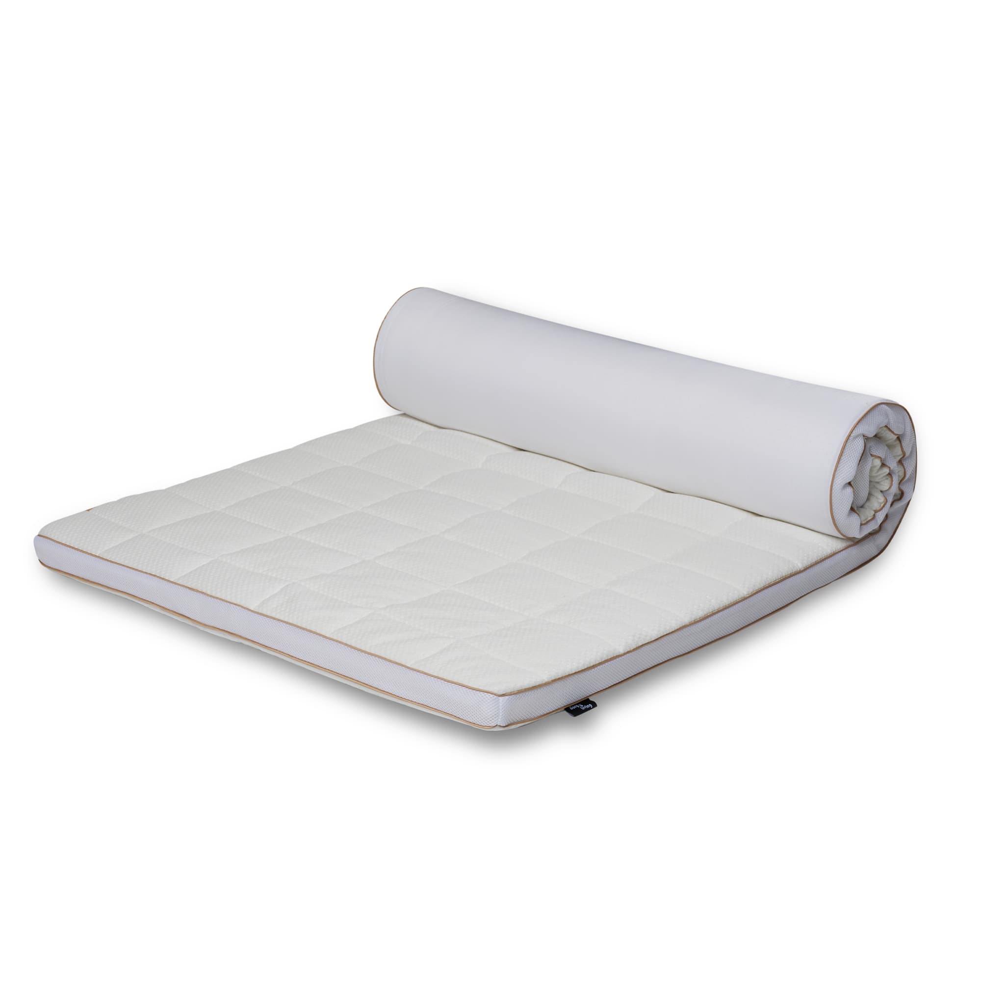 U-Split Topmadras - 180x200 cm 5 cm høj - NASA Memory Skum - Borg Living - Ergonomisk topmadras