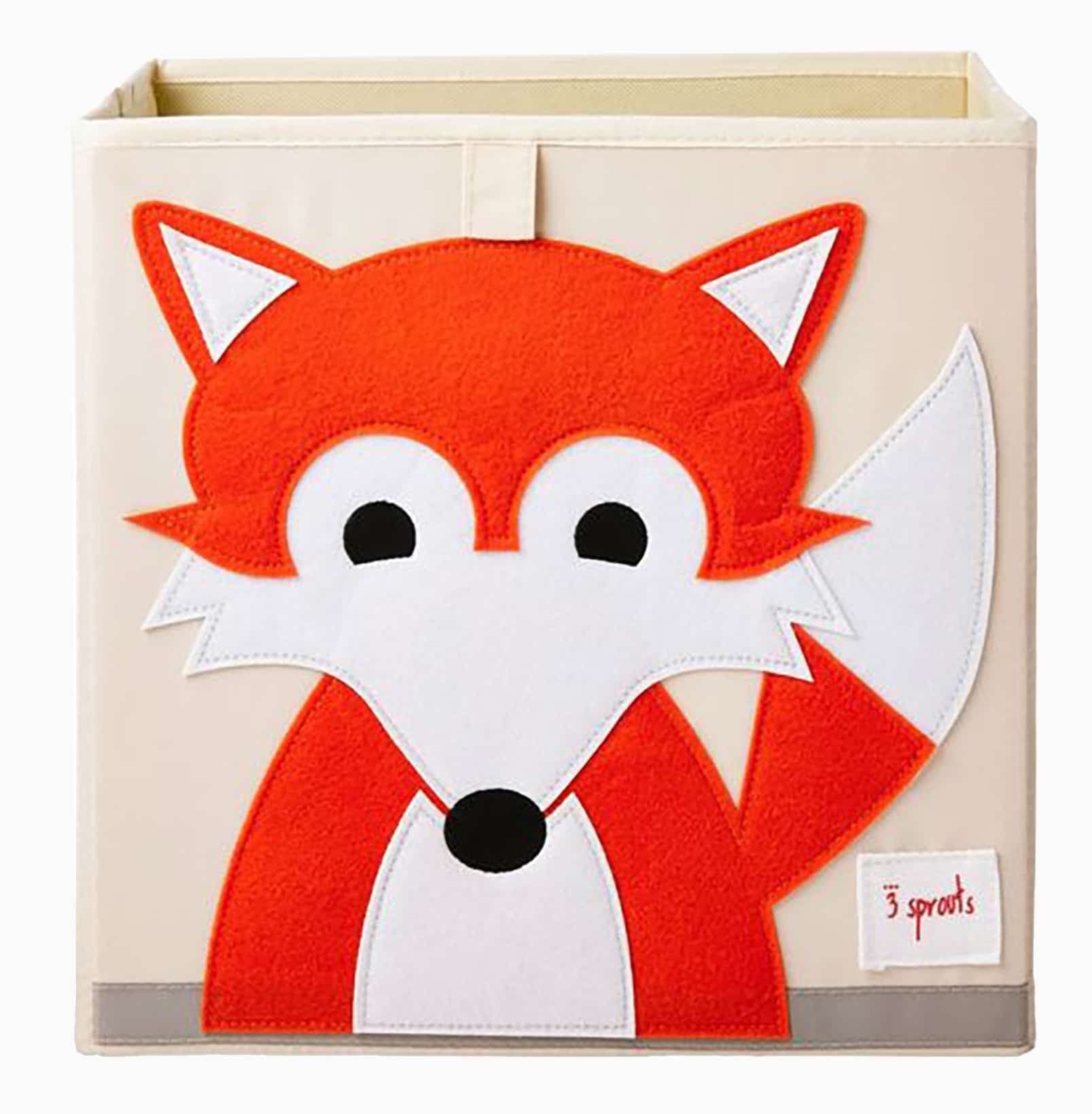 Kasse til rumdeler til børn (flere varianter) Multi Tekstil 33cm x 33cm x 33cm Fox - Multi - 33cm x 33cm x 33cm - Pixie