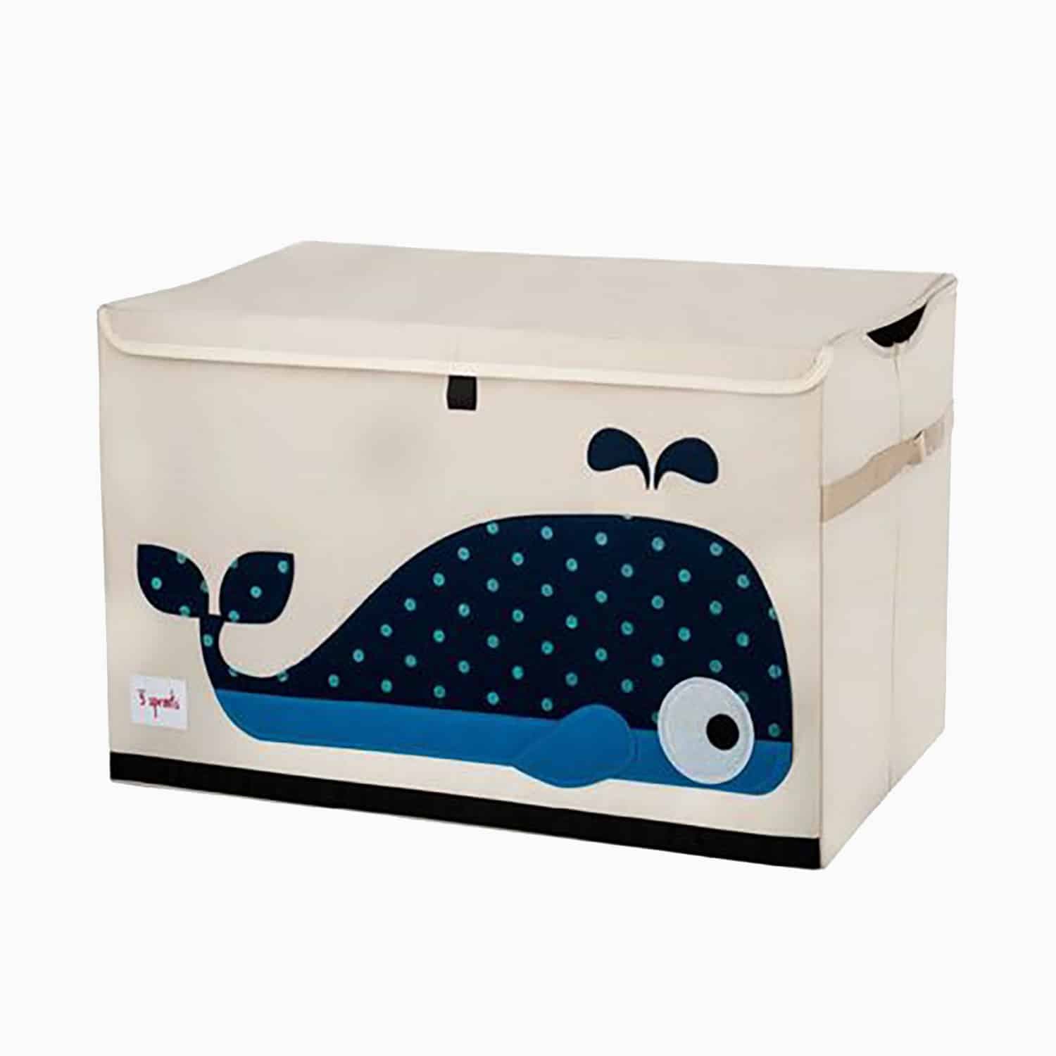 Opbevaringskasse med låg (flere varianter) Multi Tekstil 61cm x 37cm x 38cm Whl - Multi - 61cm x 37cm x 38cm - Pixie