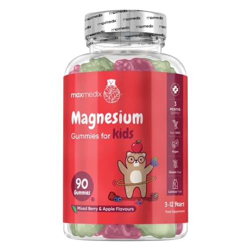 Magnesiumcitrat Vingummier til Børn, 90 stk l WeightWorld