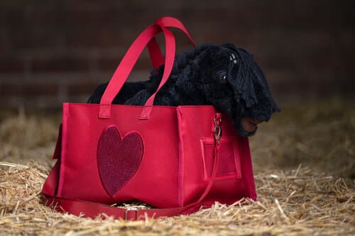 Transporttaske til HKM Cuddle Pony - Rød