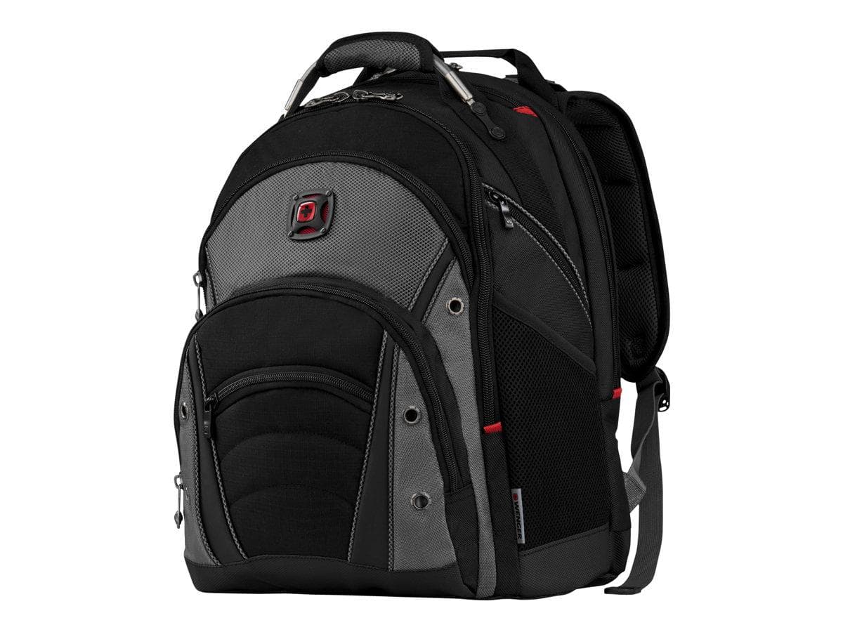Rygsæk til bærbar Swissgear Synergy 16" - sort/grå