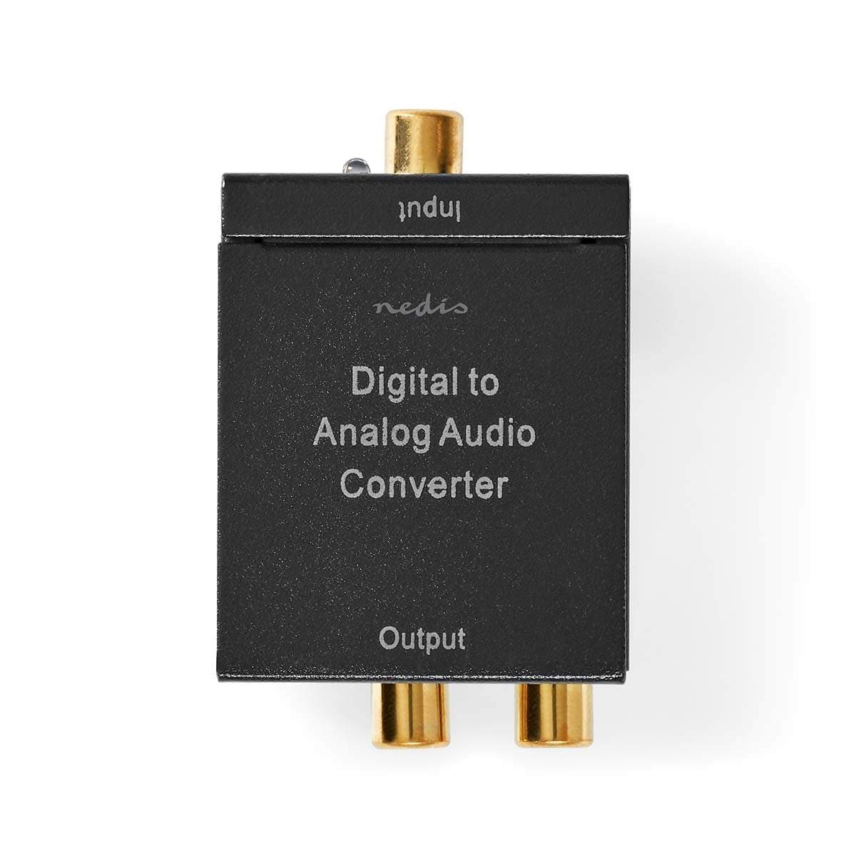 Digital Audio Converter | 1-vejs | Tilslutninger indgang: 1x Digital RCA / 1x TosLink | Tilslutninger udgang: 1x (2x RCA) / 1x 3