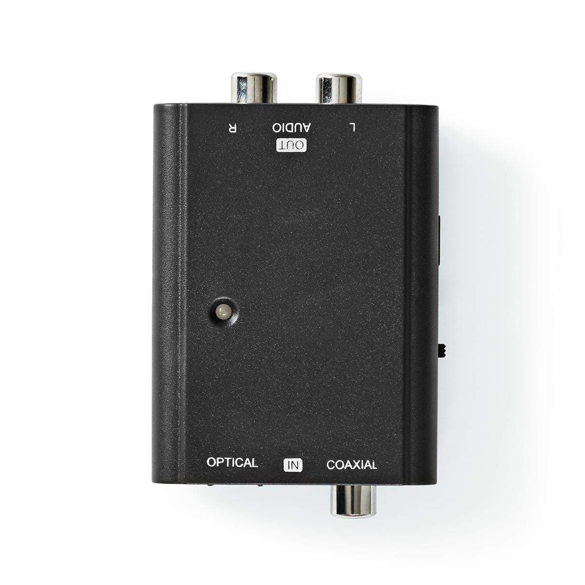Digital Audio Converter | 1-veje | Tilslutninger indgang: 1x S/PDIF (RCA) Hun / 1x TosLink Hunstik | Tilslutninger udgang: 2x RC