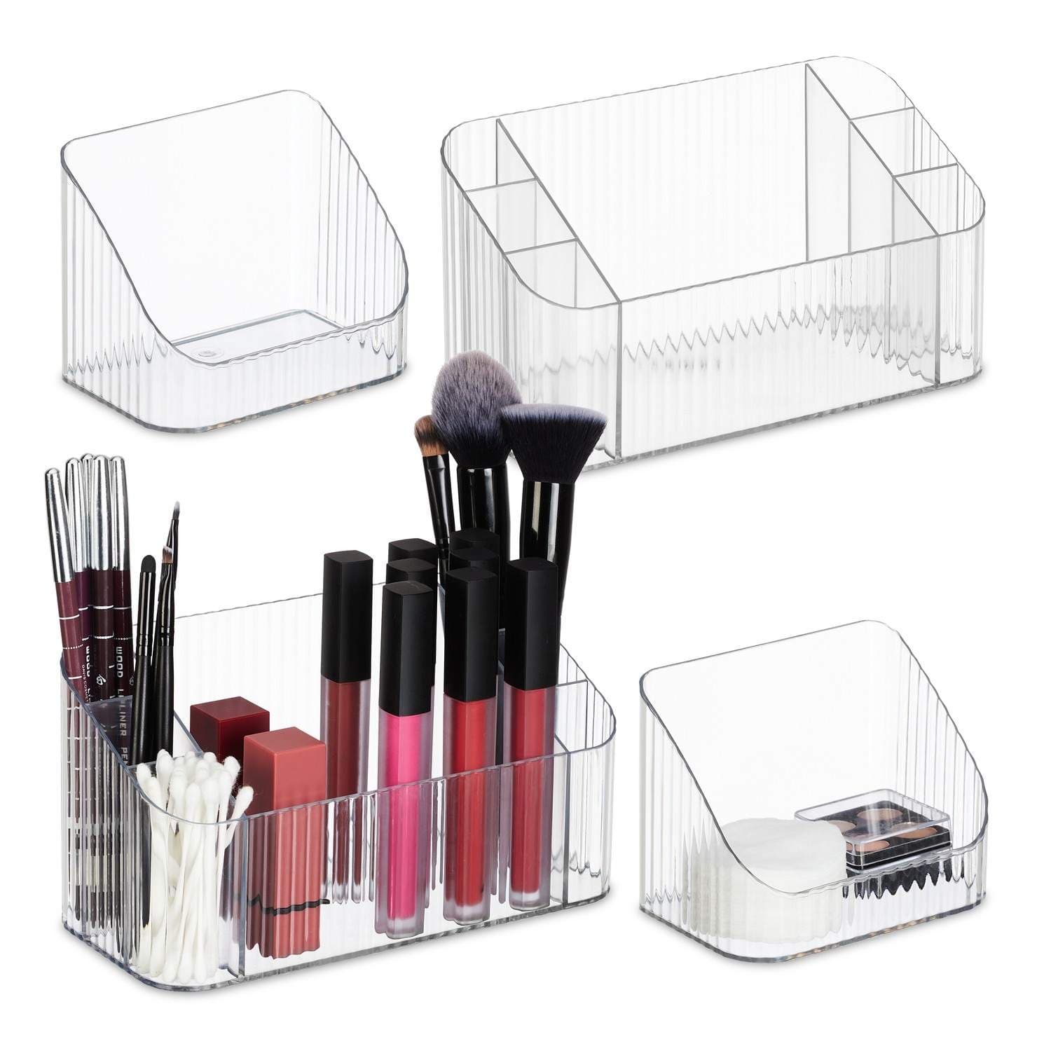 Beauty Organizer Sæt – 2-delt kosmetisk opbevaringsboks