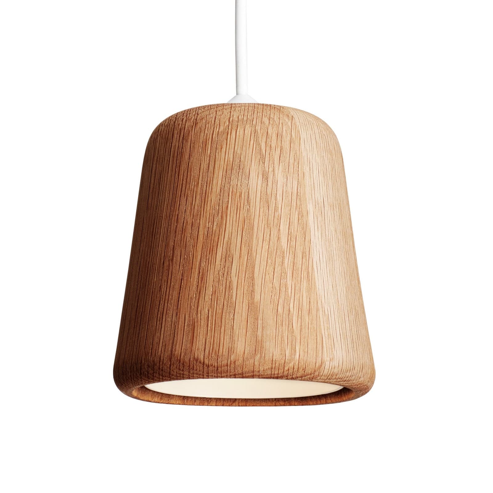 Material Pendel Natural Oak Material The Originals New Works - Stue - Design - Træ - Med én lyskilde