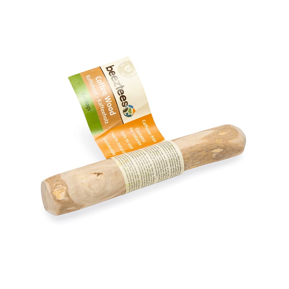 beeztees kaffetræ tyggepind 2 x 1 tyggepind af kaffetræ størrelse L (ca. 20 - 25 cm)