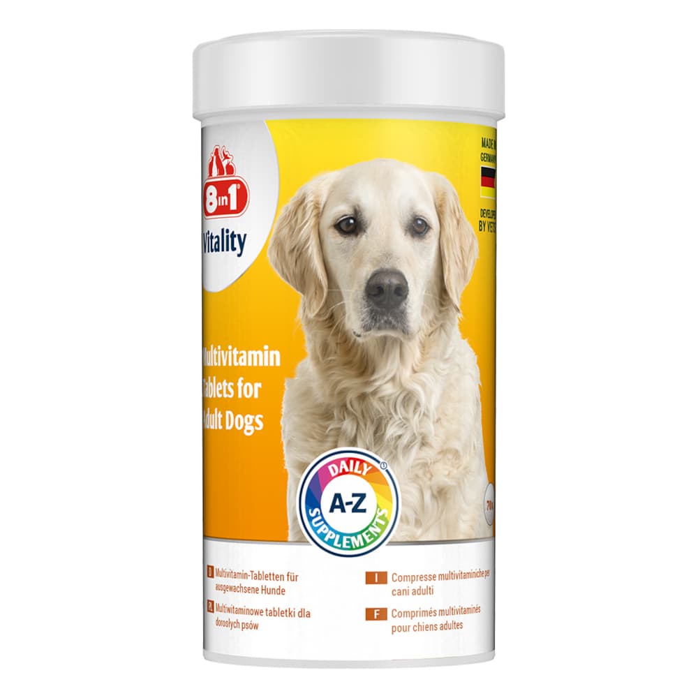 8in1 Vitality Multivitamintabletter Adult - 2 x 70 tabletter