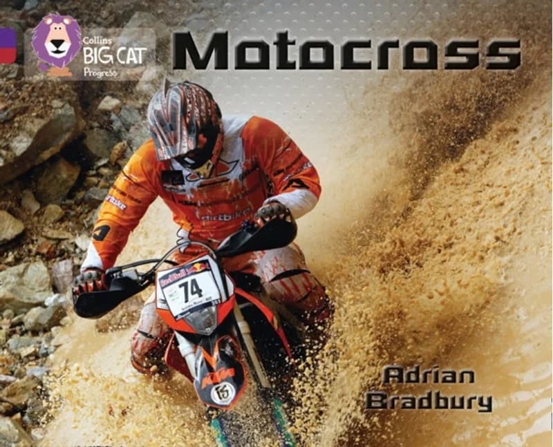 Motocross - Band 08 Purple/Band 14 Ruby - Adrian Bradbury - Paperback Bog - HarperCollins Publishers - 2013 - Engelsk - Booktok.dk
