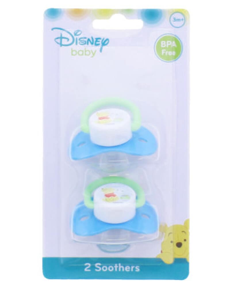 Disney Baby Peter Plys Sutter 3m+ Pink 2 stk.