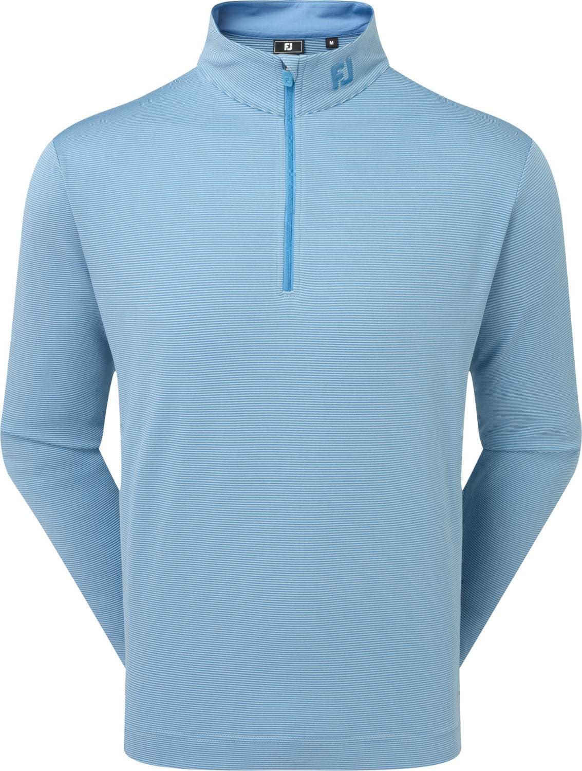 FootJoy Ottoman Stripe Chill-Out Herre Pullover - Light Blue - Str. S