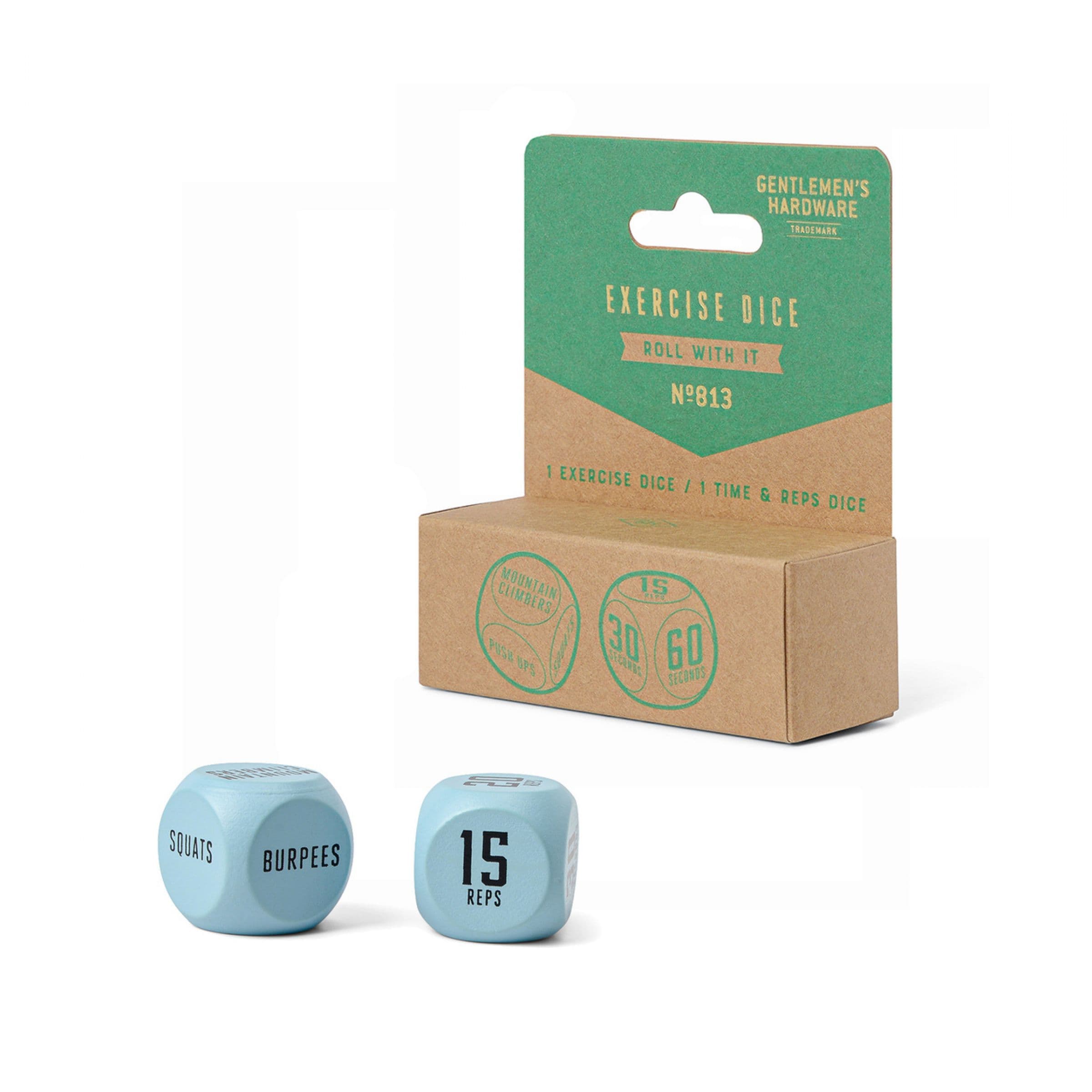 Gentlemen's Hardware Exercise Dice (set Of 2) Spil