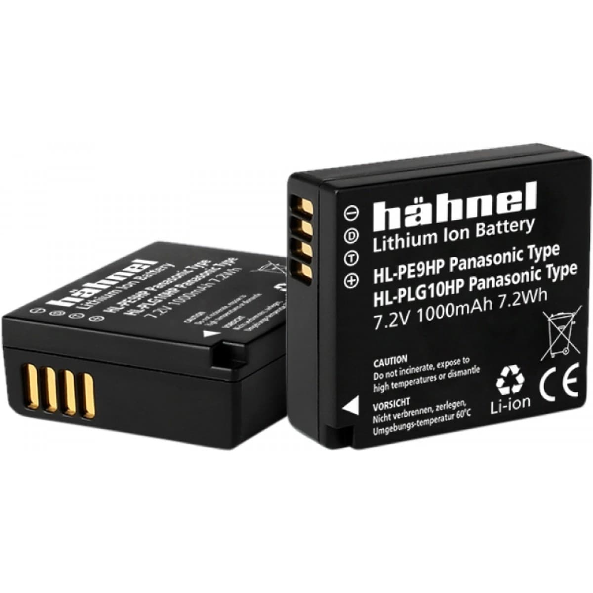 Hahnel Hähnel Battery Panasonic Hl-plg10hp Batteri