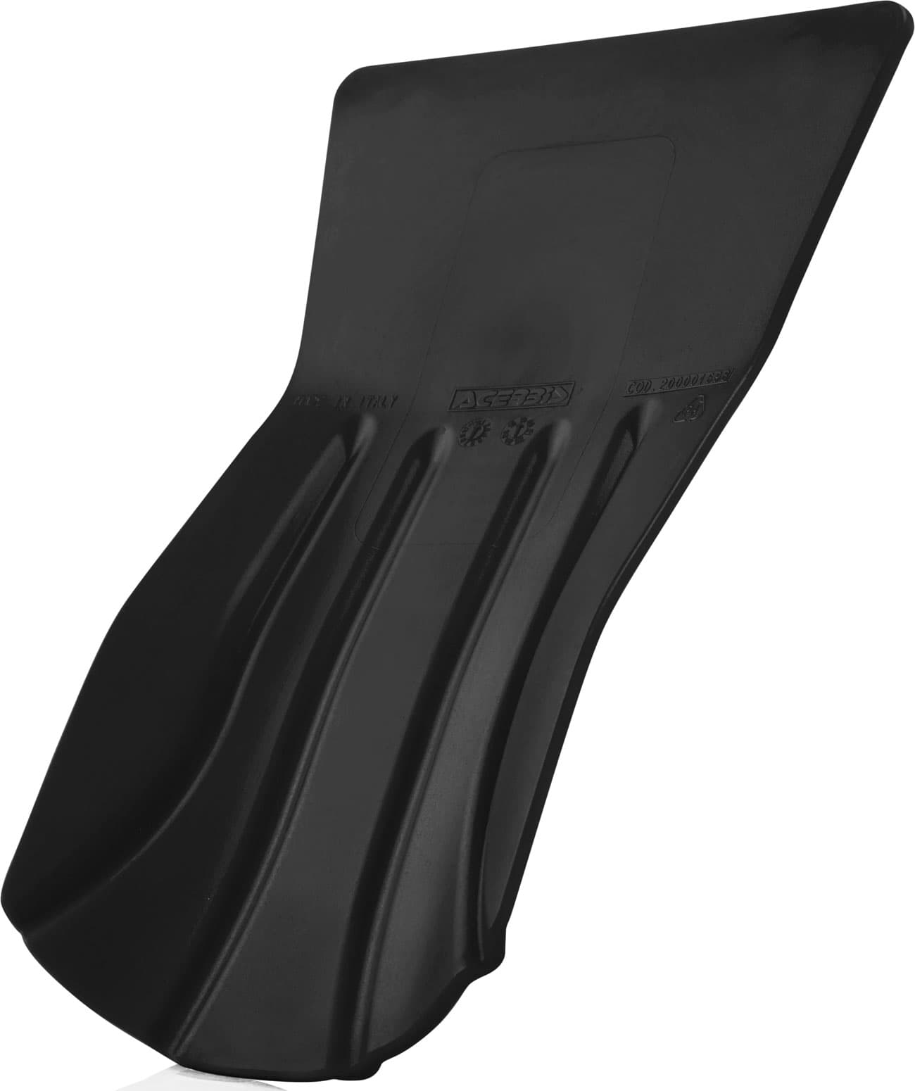 Acerbis 0023828 Universal skidplate, link vagt , farve: sort
