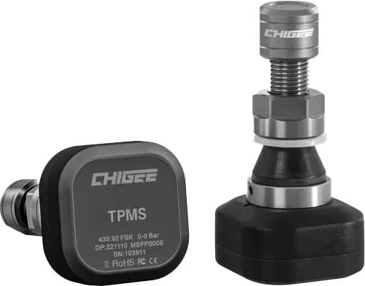 Chigee TPMS, Dæktrykssensorer Intern