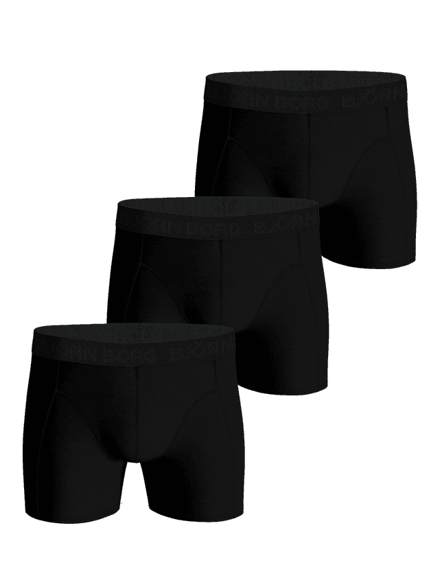 BAMBOO COTTON BLEND BOXER 3p, MULTIPACK 5