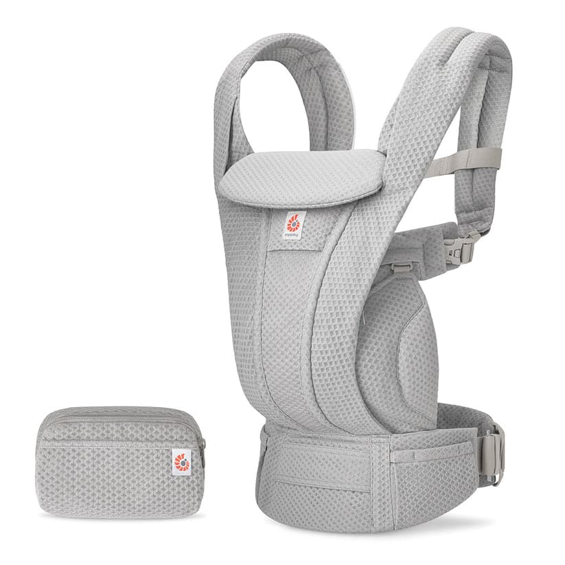 Ergobaby Omni Deluxe Mesh Bæresele - Pearl Grey