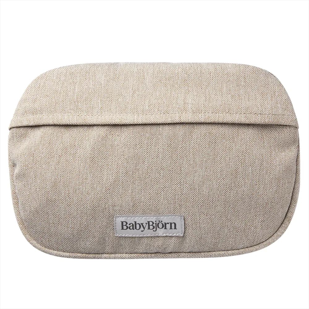 Babybjörn Opbevaringslomme til bæresele Vævet melange Light Beige