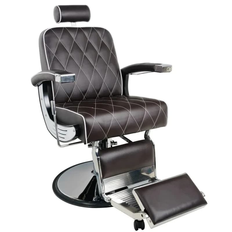 Gabbiano Brown Imperial Barberstol